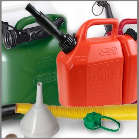 kanistry i akcesoria